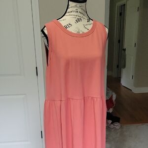 Sleeveless Pink Dress